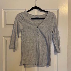 3/4 Sleeve Henley